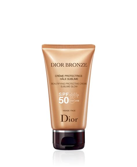 dior bronze face protective creme spf50 50 ml|Dior sun protection.